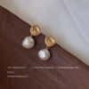 O1CN01PsXVer1UIkxlyXf30_2597552495-0-cib Wholesale Baroque Alien Freshwater Pearl 925 Silver Needle Hand-made Design Matte Earrings Elegant Earrings Vintage Earrings Women