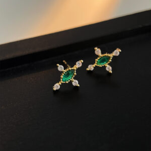 cross emerald zircon