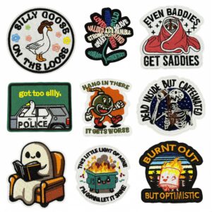 Funny animal cloth stickers 2#