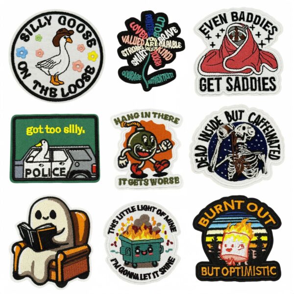 Wholesale Animal Cartoon English Letter DIY Patches