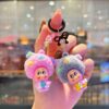 Wholesale Plush Afro Star Keychains