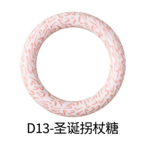 D13-christmas cane candy (65mm ring)