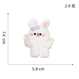 Self-adhesive plush rabbit 3#