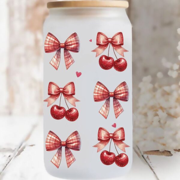 Wholesale Uv Transfer Sticker Glass C Crystal Label Crystal Sticker Exclusive for 16oz Glass C Special Sticker 23Cmx11Cm