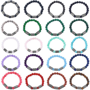 O1CN01Q6BHEm1XoloWE0j4E_3011682971-0-cib Wholesale Amazon's Best Selling European and American Retro Viking Rune Volcanic Stone Bracelet Fashionable Natural Stone Beaded Bracelet Bracelet