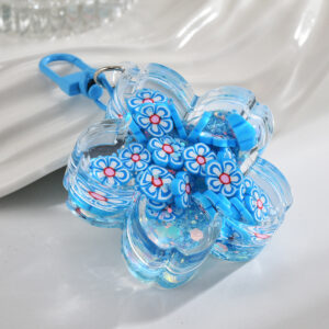 Royal blue / Door+sakura flower