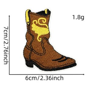 Boys western denim patch 10#