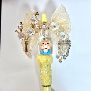 A yellow finished pen