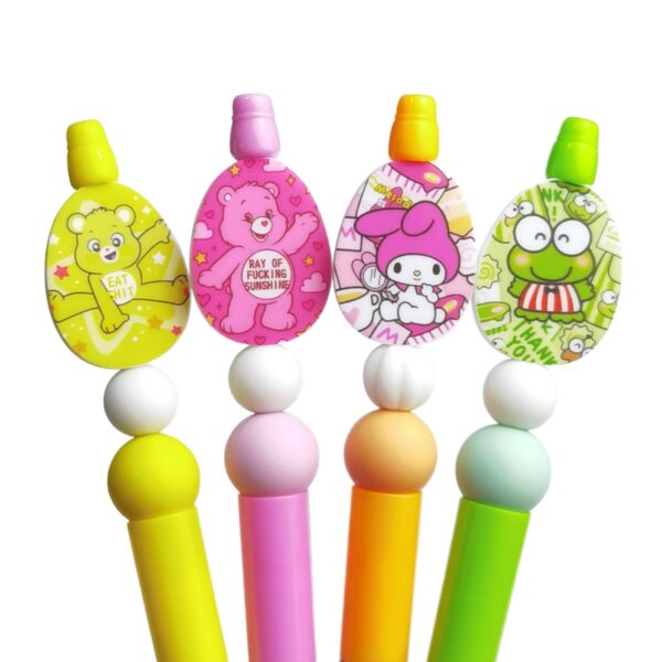 Wholesale 10pcs Colorful Cute Cartoon Bear Focal Beads