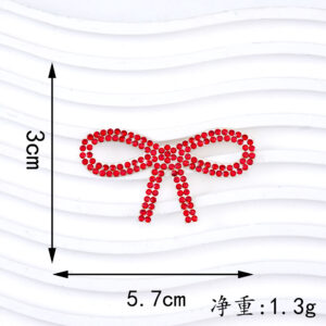 3*5.7cm red self-adhesive