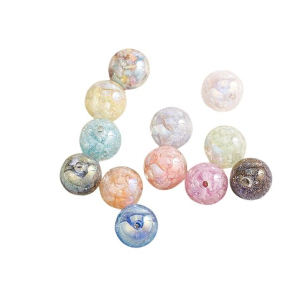 O1CN01QJuR9c1saD5VPZutu_958745782-0-cib Wholesale Luminous colored glass brocade Acrylic Beads