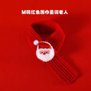 M red scarf Santa Claus