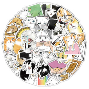 Hand-painted spoof kitten-60 pictures