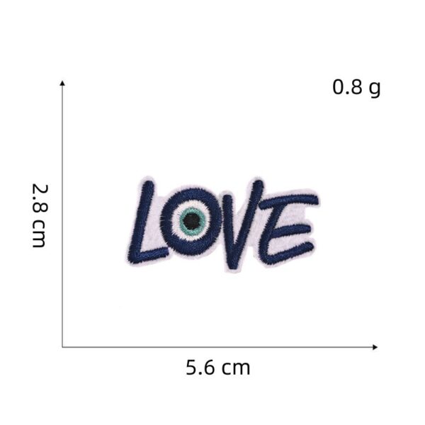 Wholesale Cartoon Devil Eye Embroidered Patch