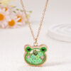 Wholesale Cute Cat Frog Bear Kidsren's Necklace