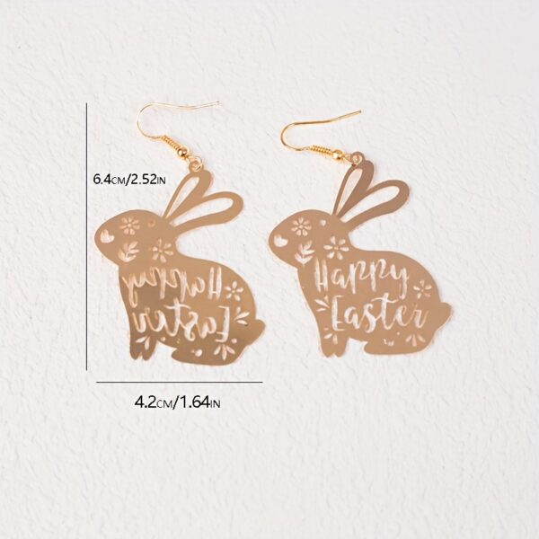 Wholesale Easter Egg Rabbit Earrings