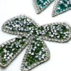 Wholesale Colorful bow pattern rhinestone embroidery DIY Patches