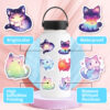 Wholesale 50 Cute Cartoon Fantasy Starry Sky Cat Creative Stickers