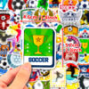 Wholesale 50 World Cup Soccer Series Waterproof Decorative Stickers