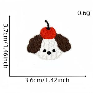 Cartoon animal cloth stickers 8#