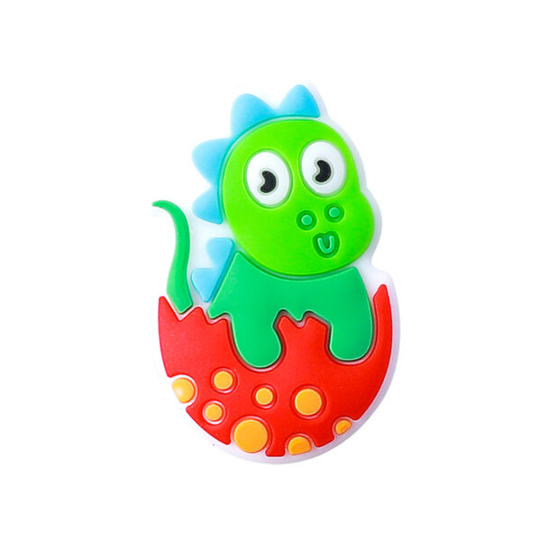 Wholesale 20pcs Sunflower Letter Cross Pattern Silicone Beads