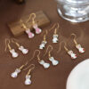 Wholesale Easter cartoon cute rabbit earrings