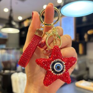 Fully Diamonded Star Demon Eye (Red) / 5.1*5.1