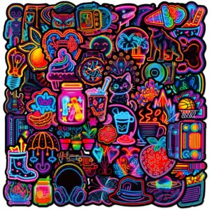 Wholesale 50 Cool Neon Graffiti Stickers