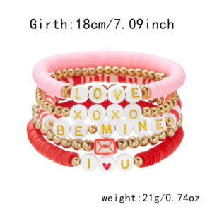 Envelope bracelet set