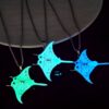 Wholesale Ocean Style Luminous Devil Fish Necklace