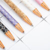 Wholesale Spot Gold Powder Press Ballpoint Pen