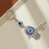 Wholesale Devil's Hand Blue Eyes Tree of Life Keychain
