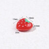Wholesale Printed Love Strawberry Watermelon Orange Fruit Series Acrylic Beads