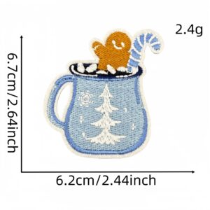 Winter cartoon cloth stickers 16 #
