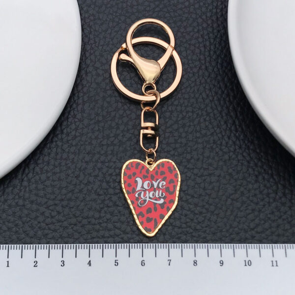 O1CN01QfnjDO2Kpbd01q8dU_2217654629606-0-cib Wholesale Red Valentine's Day Love Printed Love Keychain