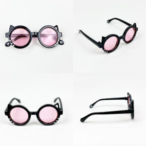 Pink cat glasses