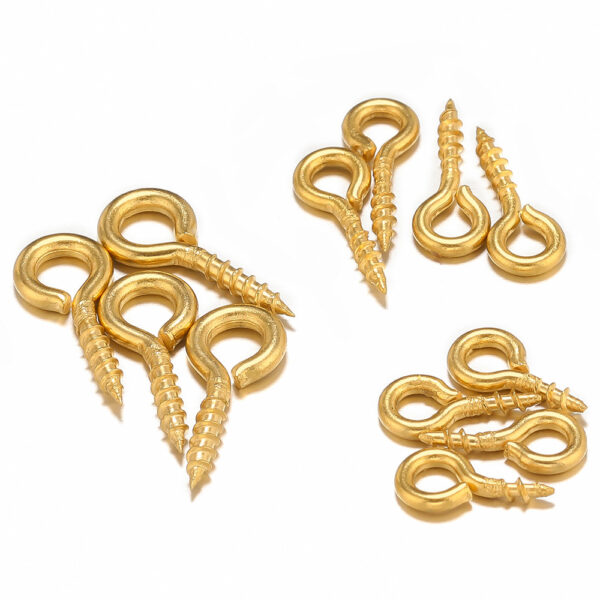 Wholesale Stainless steel sheep horn nail jewelry accessories