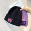 Wholesale Warm knit label yarn Winter Hat
