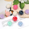 O1CN01QkKi8r1l4QMyYMwwq_2219500044765-0-cib Wholesale Colorful pearl flower ball flower acrylic beads
