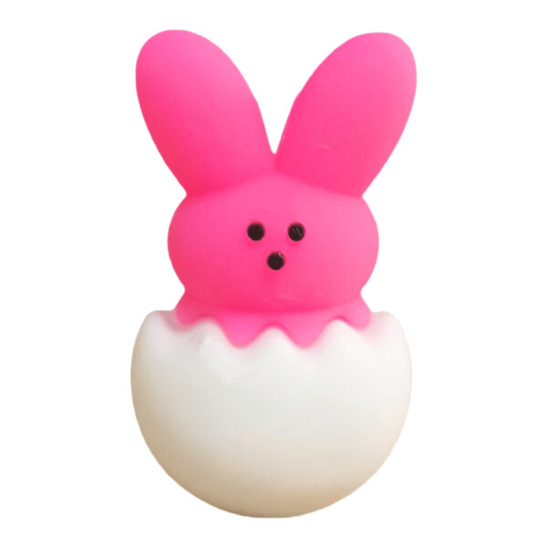 Wholesale Cross Border Hot Sale 3D Easter Bunny Silicone Beads TK Live Amazon DIY String Pen Beads Accessories