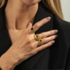 O1CN01Qnulos23L3pnKYjUI_1005997238-0-cib Wholesale Micro-painted Tiger's Eye Lava Open Ring Set