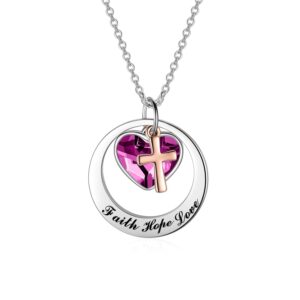 05-purple diamond: faith hope love