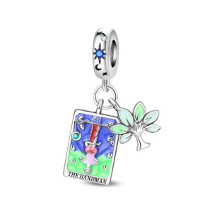 Pac1825-inverted hanging person positive position brand pendant