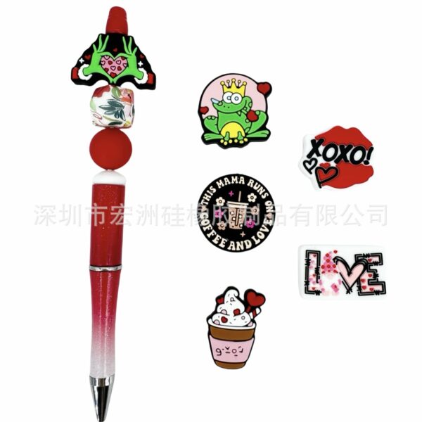 O1CN01Qr0XSc1j20x4AvYxv_2216019784489-0-cib Wholesale 10pcs Cool Creative Design Pattern DIY Beads