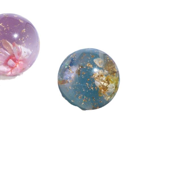 Wholesale Dried Flower Half Hole Luminous Seagull Acrylic Beads Pen Cap