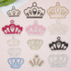 Wholesale Multi specification rhinestone crown DIY Patches