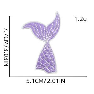 Fishtail cloth patch 11#