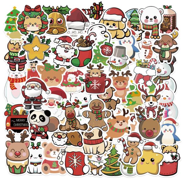 Wholesale 50pcs Cartoon Christmas