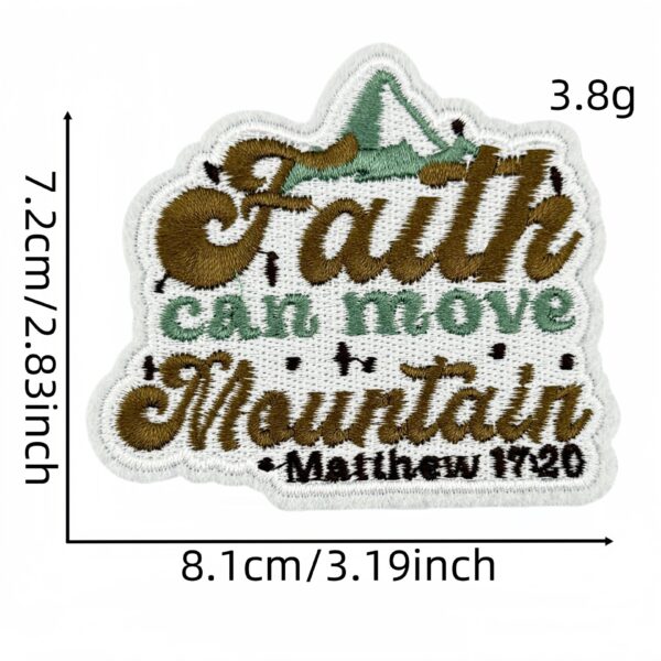 Wholesale Encourage inspirational English cartoon DIY Patches