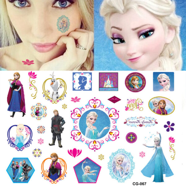 Wholesale Princess Children Tattoo Sticker Birthday Party